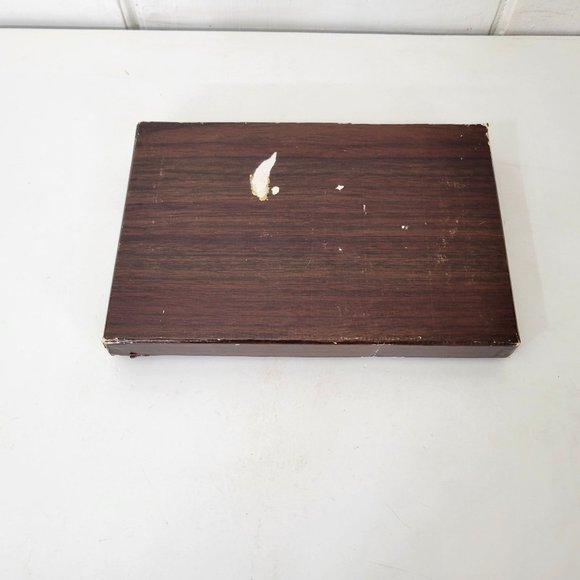 Vintage Stainless Knives with Faux Bamboo Handles Set of Six Boxed - Picture 9 of 9